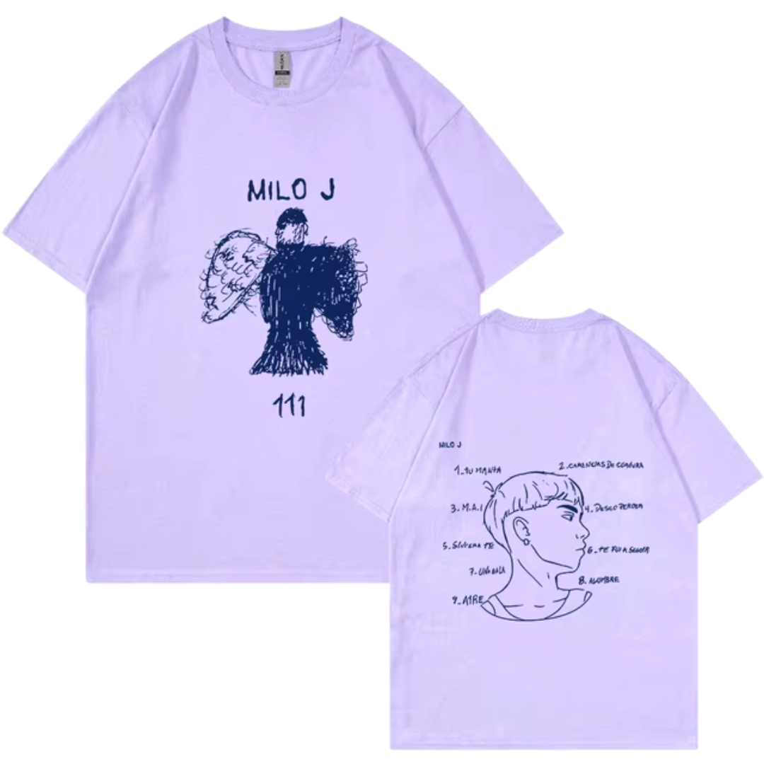 Camiseta con cara de Milo J 111